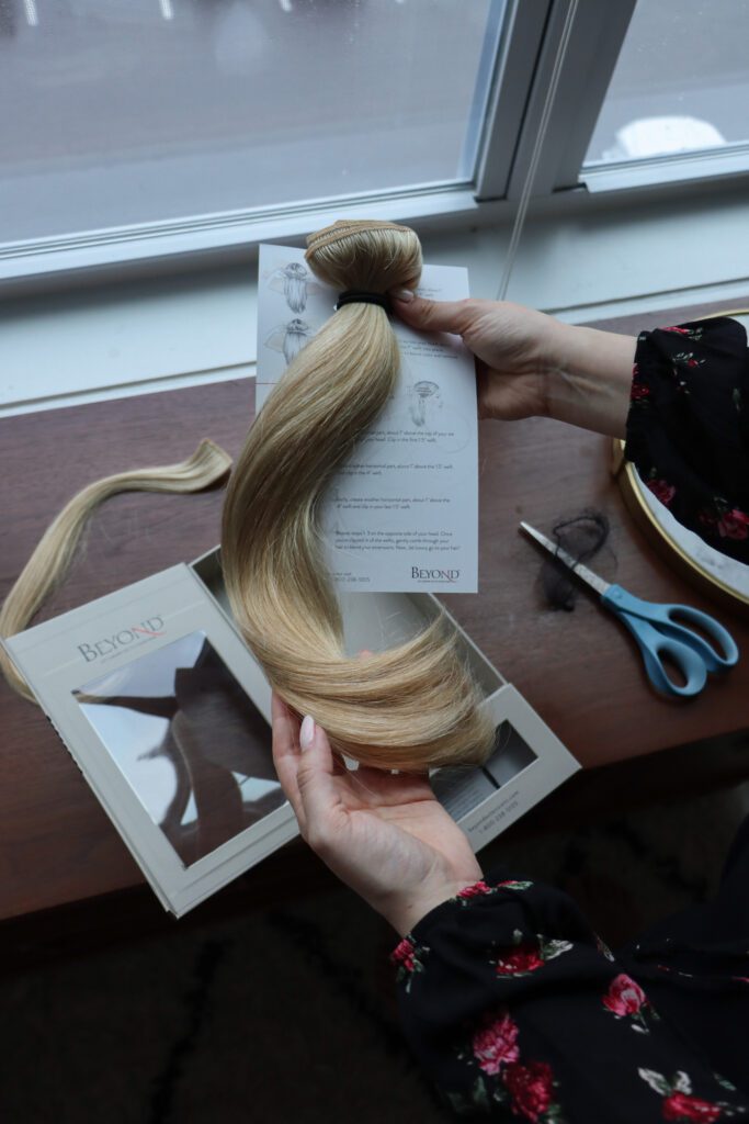 Unboxing Beyond hair extensions
